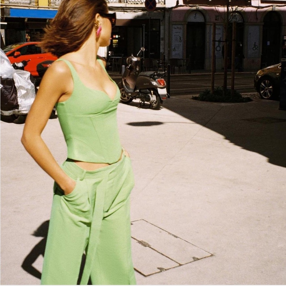 Zara green set!!